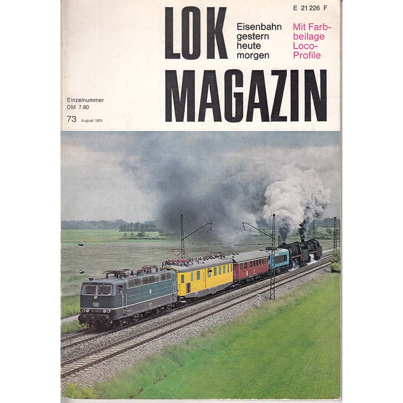 Lok Magazin Nr. 73, August 1975