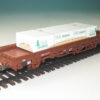 DUHA 11272 D - Balkenstapel in Folie ”Holz Baumann”