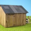 41959 - Waldhütte / Hütte / Schuppen mit Holz – Bild 2