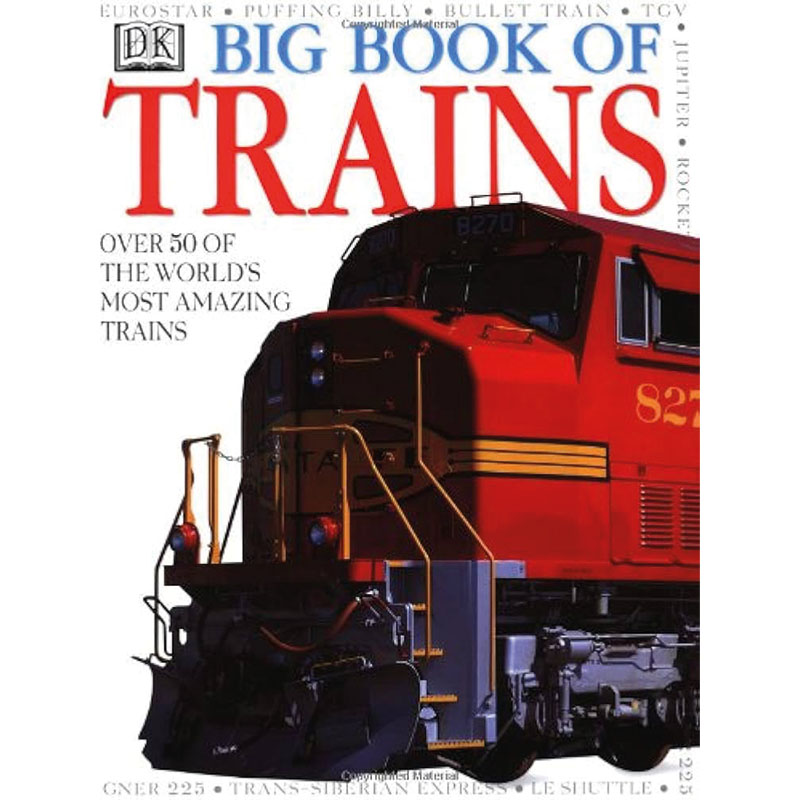 Big Book Of Trains - Hardcover (1998) - englisch