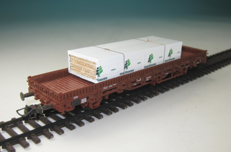 DUHA 11271 G - Bretterstapel in Folie ”martinsons” (Spur H0)