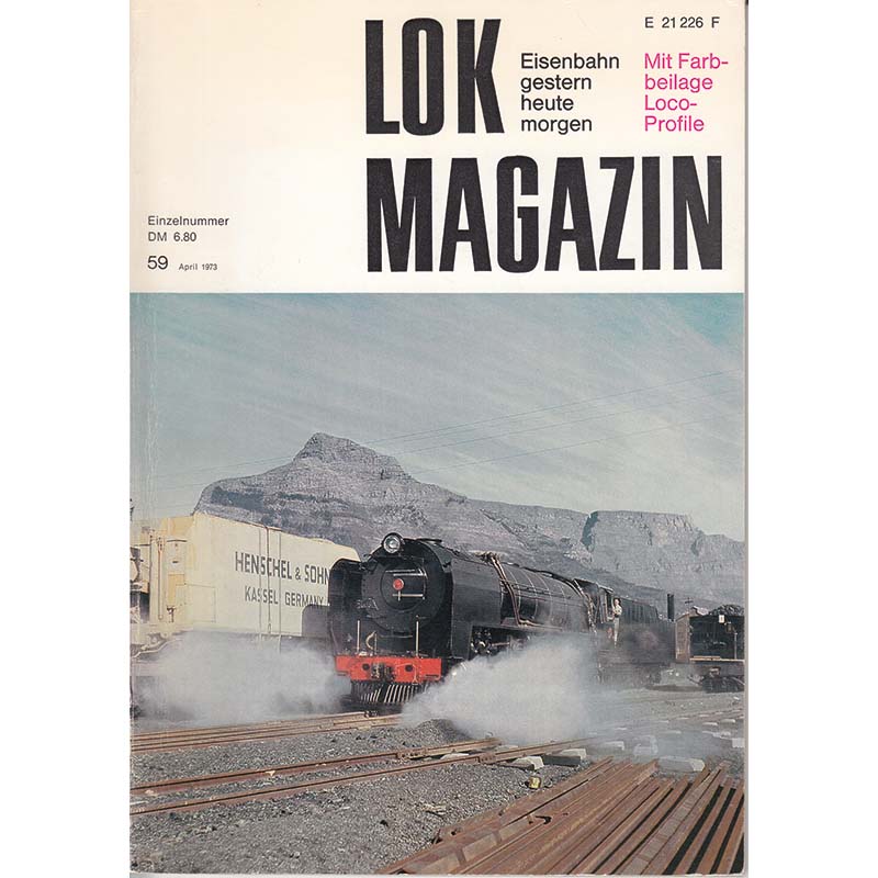 Heft Lok Magazin Nr. 59, April 1973