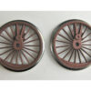 2 Dampflokräder Fleischmann H0, Ø 25,8 mm (22)