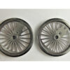2 Dampflokräder Fleischmann H0, Ø 25,8 mm (22) – Bild 2
