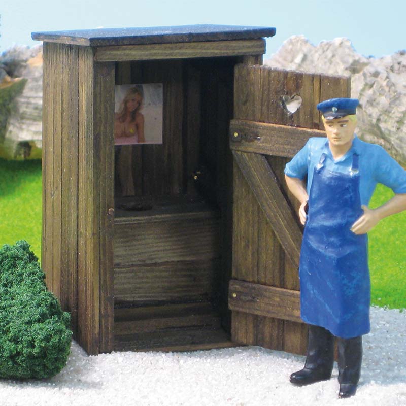 40903 - Toilettenhäuschen - Plumpsklo