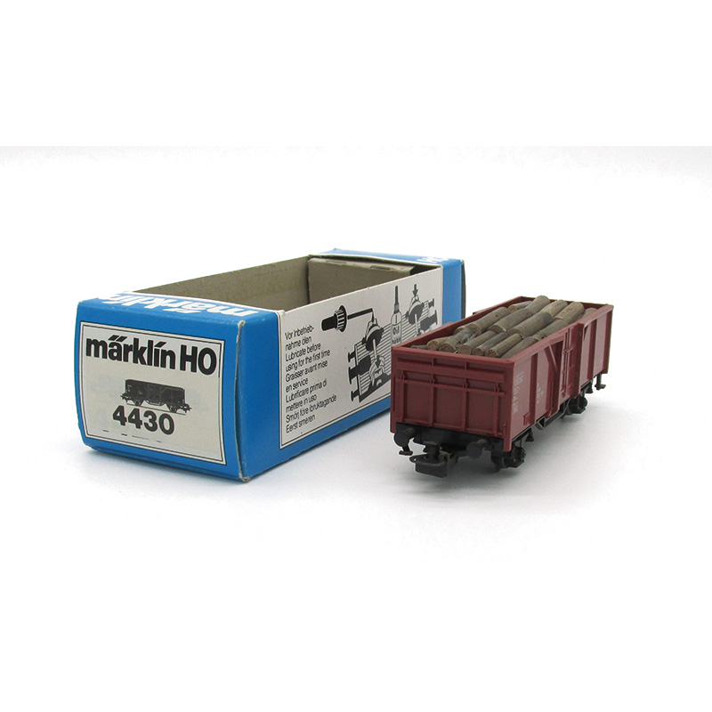 Märklin H0 4430 Hochbordwagen mit DUHA Echtholz-Beladung