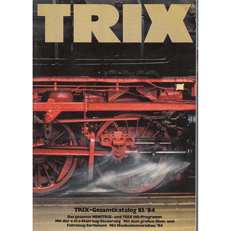 TRIX Gesamtkatalog 83/84 inkl. Preisliste und Neuheitenblatt