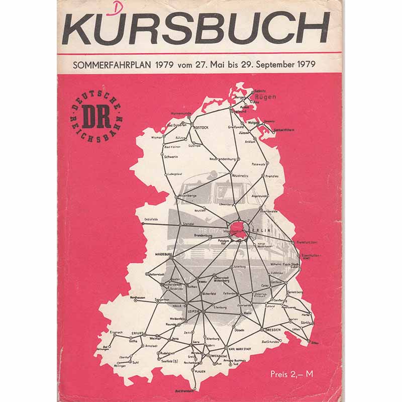 DR Kursbuch, Sommer 1979