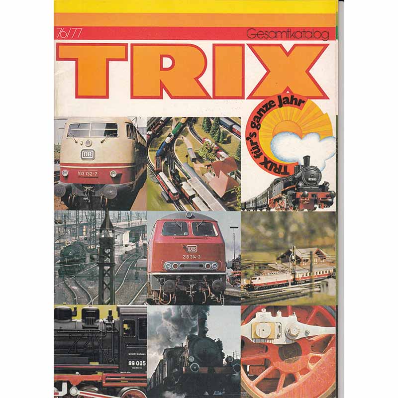TRIX Gesamtkatalog 76/77 inkl. Preisliste