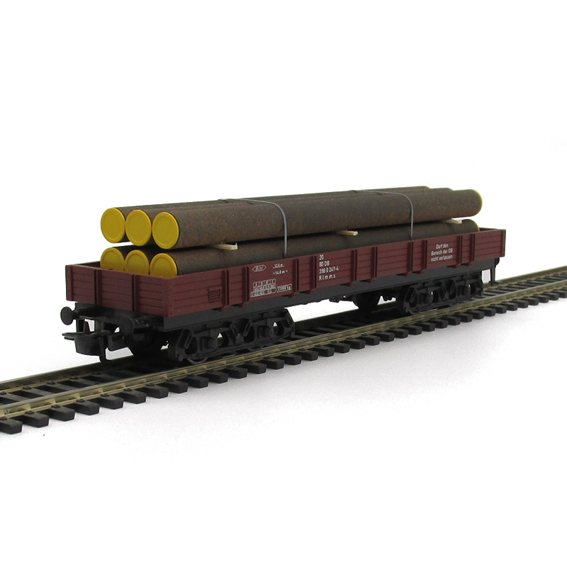 DUHA 11548 B - Rostige Rohre mit gelber Abdeckung