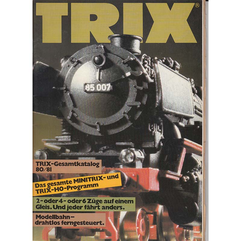 Märklin TRIX Katalog 80/81 inkl. Preisliste