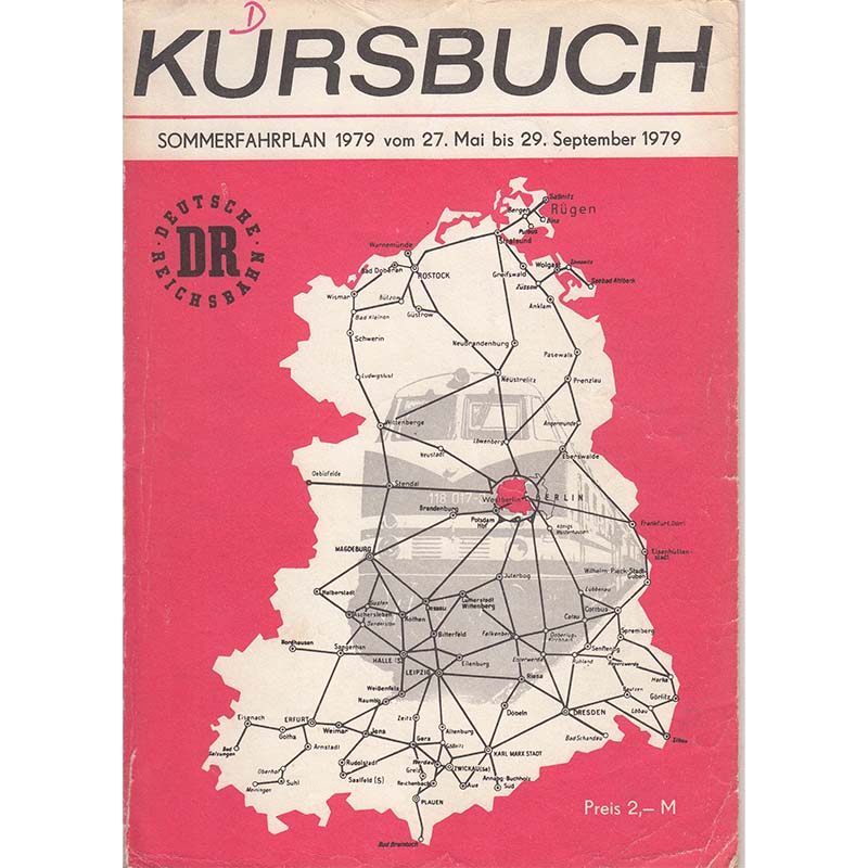 Deutsche Reichsbahn Kursbuch 1979