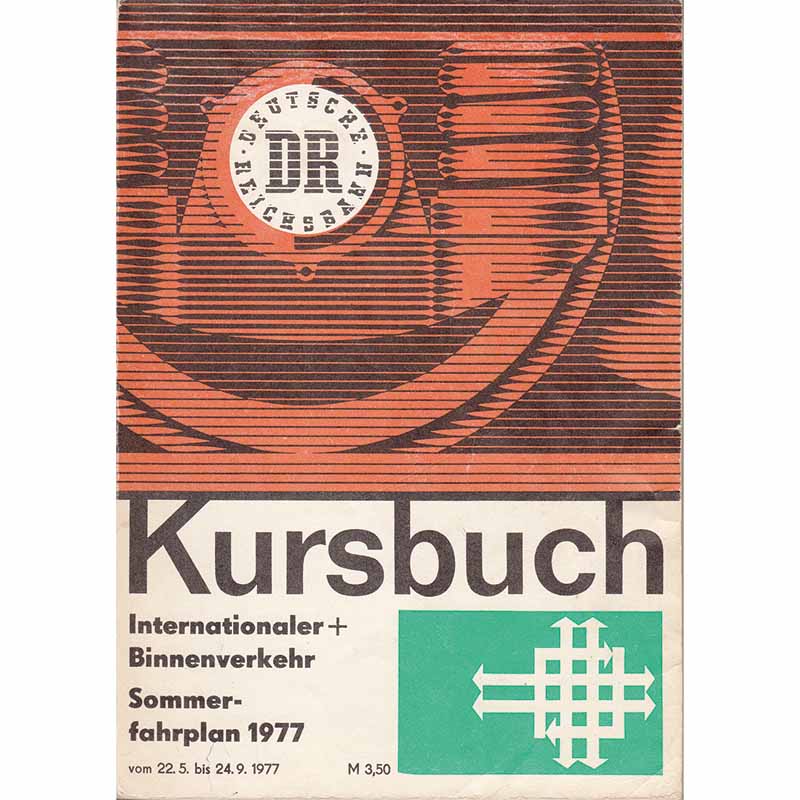 DR Kursbuch Sommer 1977, Internationaler + Binnenverkehr