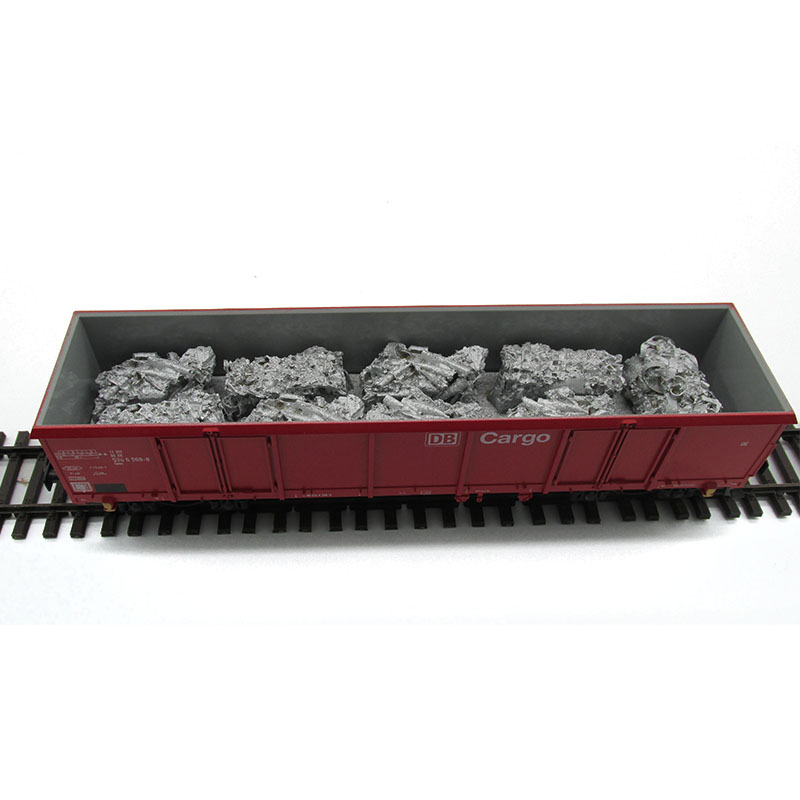 TRIX H0 4-achs Güterwagen Eaos mit DUHA Ladegut Alu-Schrott – Bild 3