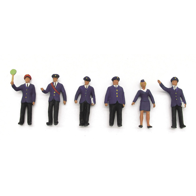 Preiser Figuren Bahnpersonal DB