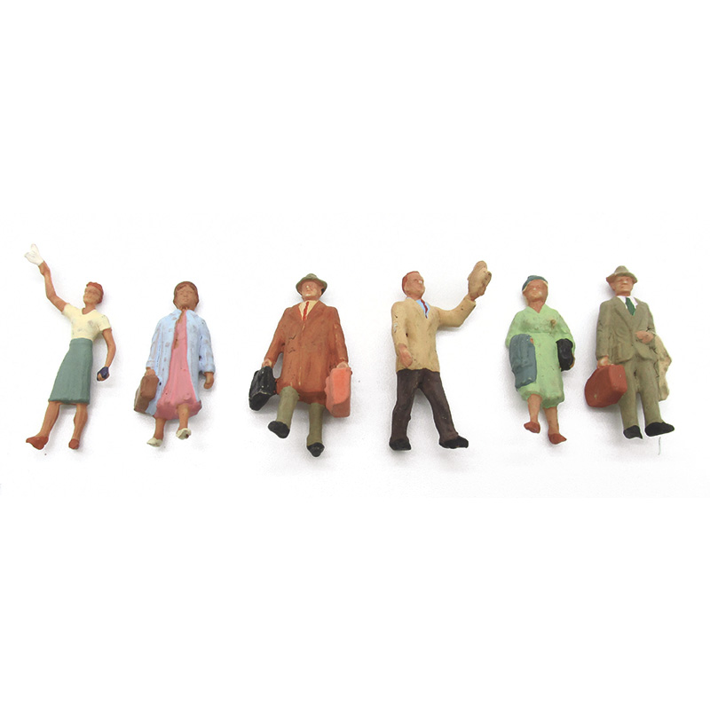 Preiser Figuren Spur H0 am Bahnsteig