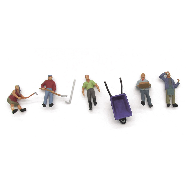 Preiser Figuren Landbevölkerung Bauern Gärtner