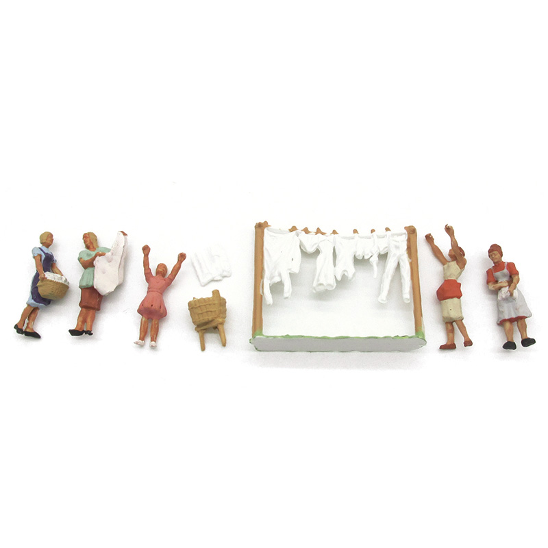 Preiser Figuren Wäsche wäscherinnen waschen