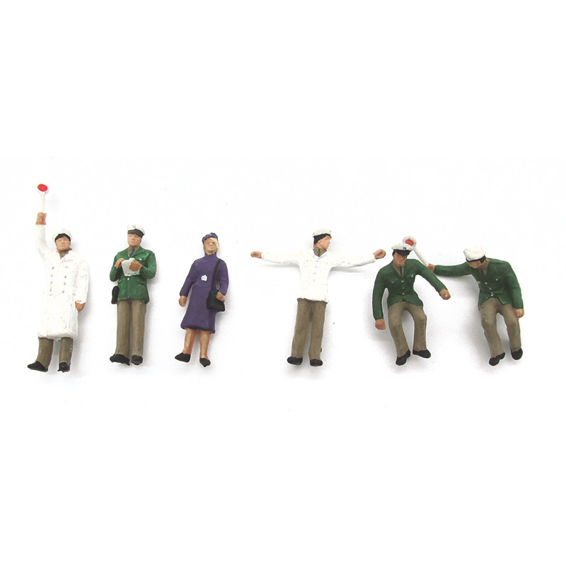 Preiser Figuren Polizei verkehrspolizei polizisten