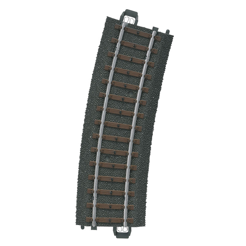 Märklin Gebogenes C-Gleis Radius R2 = 437,5 mm / 15°