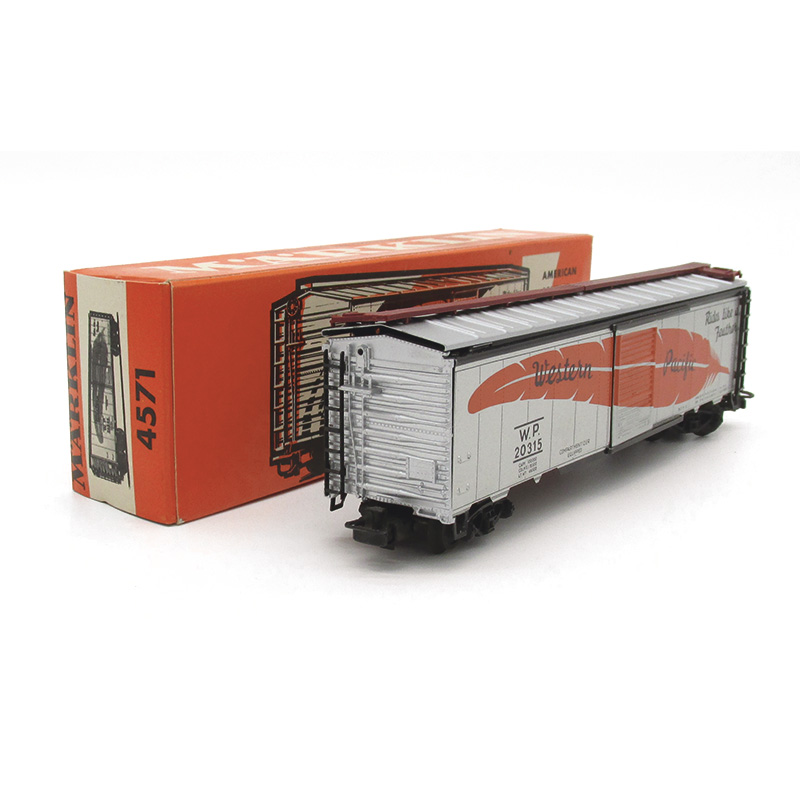 Märklin 4571 Box-Car der Western Pacific, Blech-Gehäuse, Aufschrift Western Pacific W.P. 20315