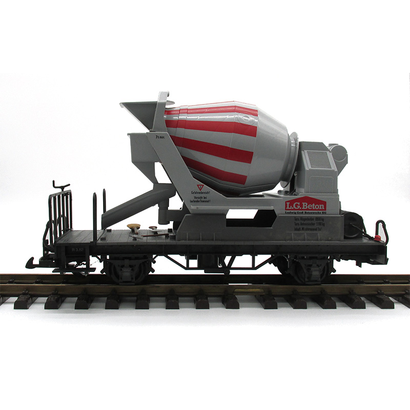 LGB 4055 Niederbordwagen mit Betonmischer Zementmischer