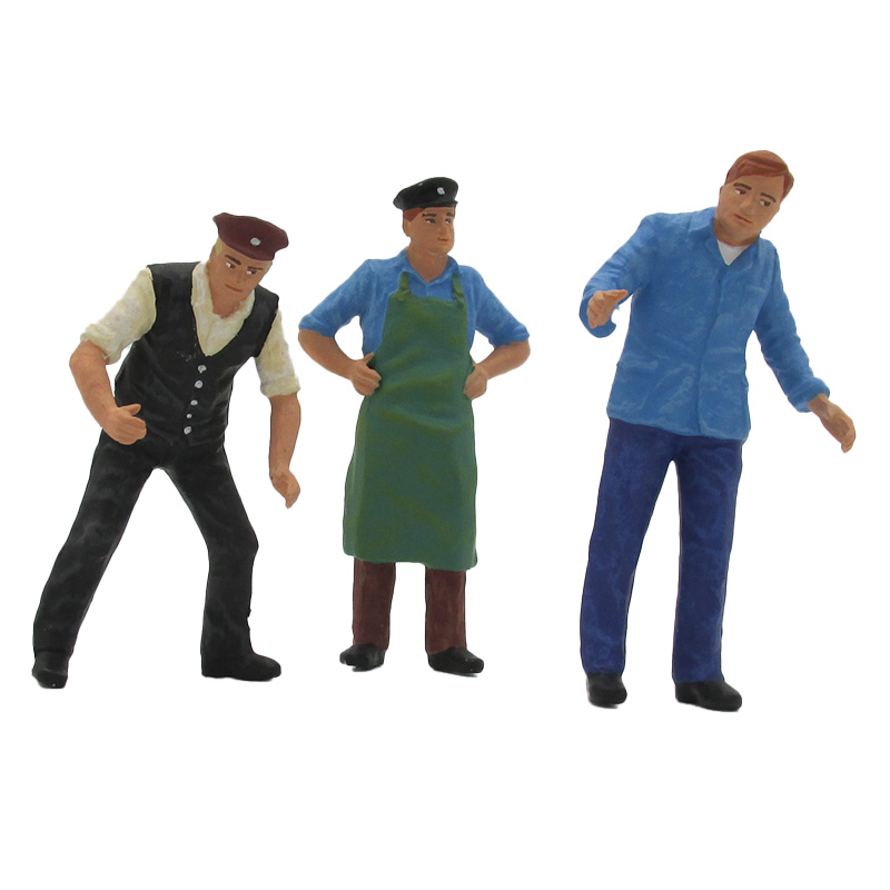 Preiser 45028 - Güterbodenpersonal Spur G Figuren