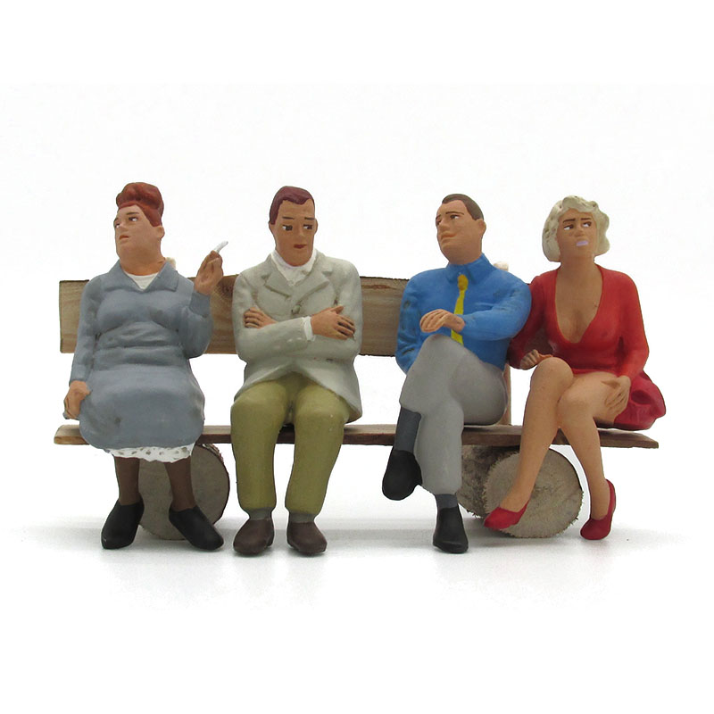 Preiser 45123 - Sitzende Personen Spur G Figuren