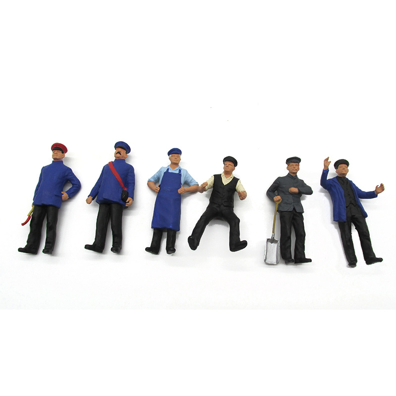 Preiser Figuren 45153 - Bahnpersonal Spur G