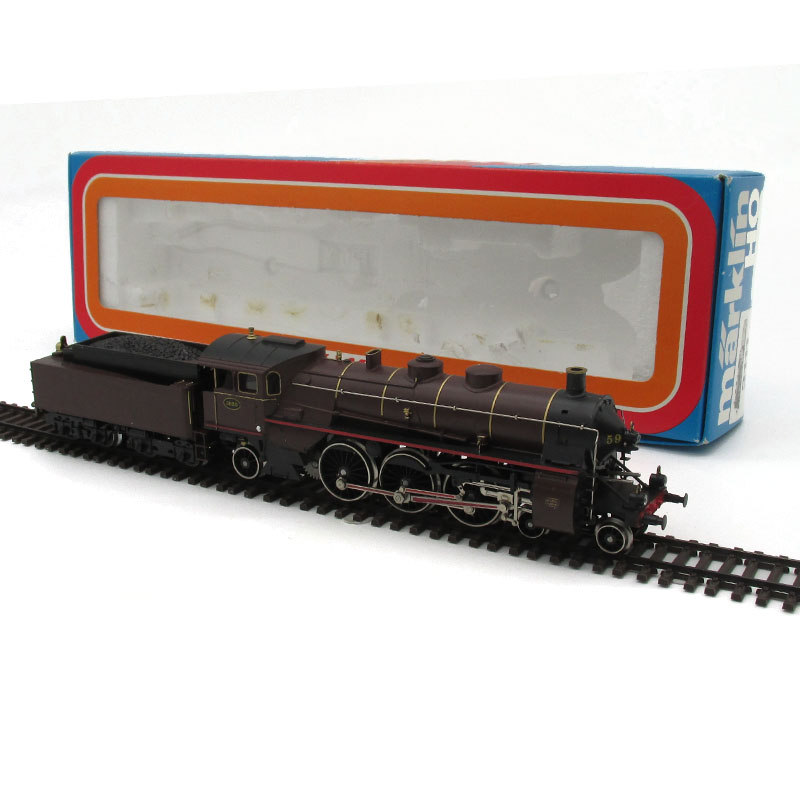 Märklin 3111 Schlepptender Dampflok SNCB braun 5920